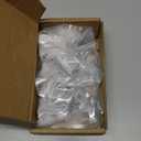 Asidrama 10 Pack Oil Rubbed Bronze Kitchen Cabinet Square Dresser Drawer Cabinet Hardware Zinc Knobs for Dresser Drawers (Single Hole)