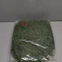 6FT Artificial Cedar Christmas Garland for Mantle Christmas Decorations Real Touch Realistic Greenery Faux Pine Garlands for Xmas Home Decoration Fake Winter Indoor Outdoor Garland Door Decor (Red Fruit With Pine Cone)