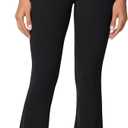 Sunzel Sunzfly Invisible Butt Scrunch Flare Leggings for Women, Mini Flared Yoga Pants with Tummy Control and High Waist (XL)
