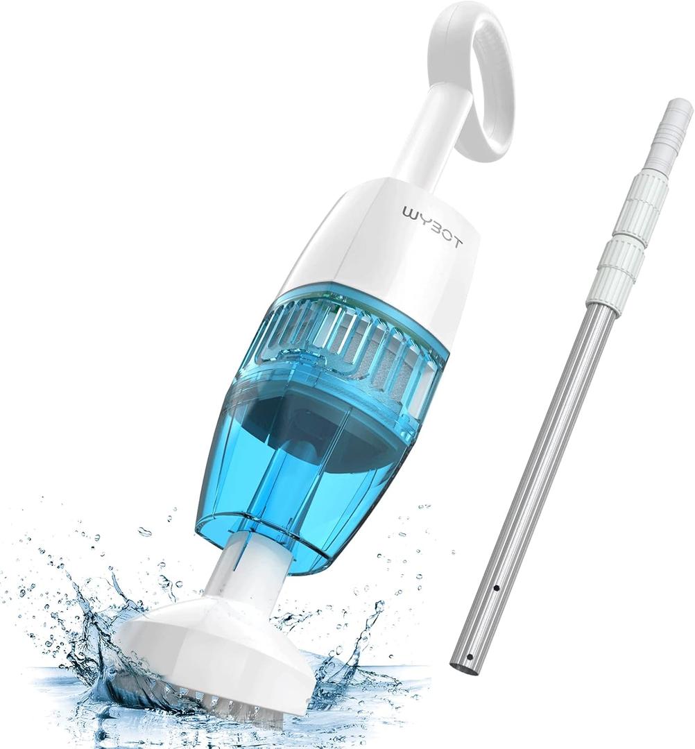 WYBOT Cordless Pool Vacuum with Telescopic Pole