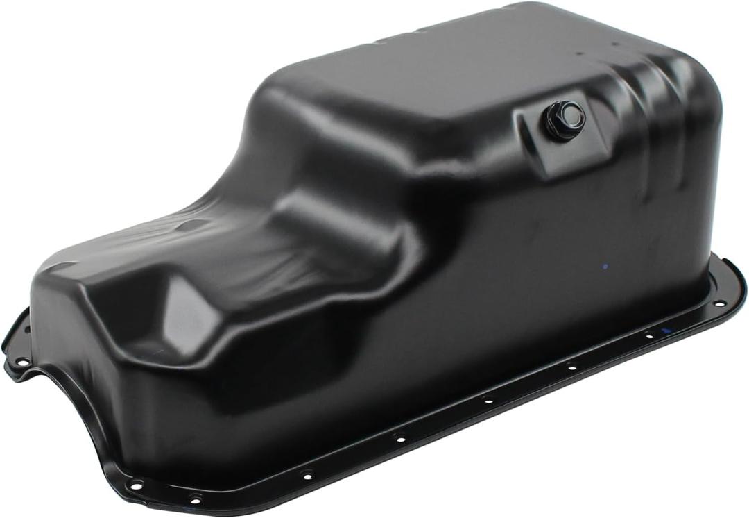 MOTOKU Engine Oil Pan Sump with Drain Plug for Honda Civic 1.7L 2001 2002 2003 2004 2005