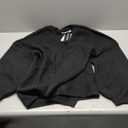 PRETTYGARDEN Womens Oversized Cardigan Sweaters 2026 Fall Long Lantern Sleeve Knit Open Front Lightweight Sweater (Small, Black)