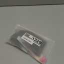 Seamless Forehead Wiglet Topper Synthetic 2pcs Clip in Bangs Extension Straight Topettes for Women With Thinning Hair (25cm Dark Brown)