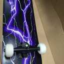 Skateboard,31 x 8 Inch Complete Skateboard, 8-Layer Maple Wood Deck Double Kick Standard Skateboards for Kids, Teens, Adult, Beginner
