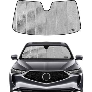 Pigenius Windshield Sunshade for Acura MDX 2022-2026, Reversible Silver/Black