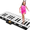 Play22 6 Ft. Floor Piano Mat for Toddlers - 24 Keys Piano Play Mat for Kids - Keyboard Playmat has Record, Playback, Demo, Play, Adjustable Vol. - Best Gift for Boys & Girls