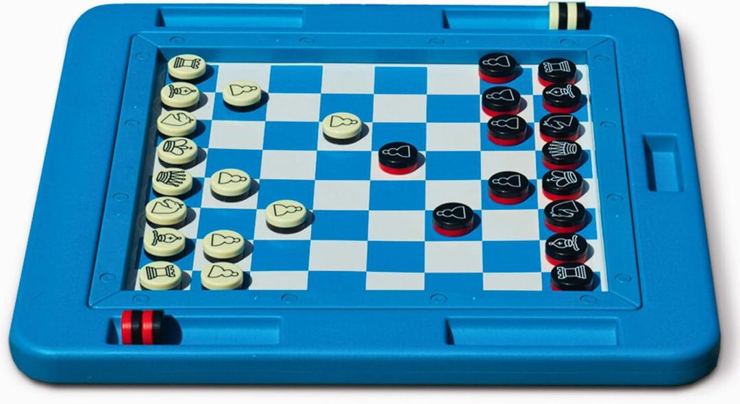 Swimline Floating Multi-Game Gameboard For 2-4 Players , Blue, 20 X 20 X 1.5 Inches