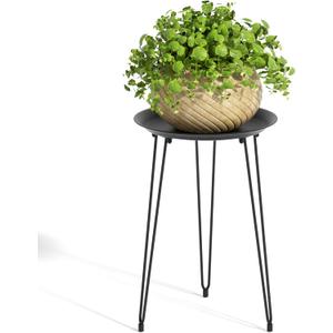 SUEH DESIGN Plant Stand Indoor, Metal Plant Stand Round Plant Table Heavy Duty Plant Stool Tall Flower Pot for Indoor Outdoor Home Decor, 1 Pack Tall