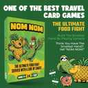 2 x DR DINGUS Nom Nom Card Game - 2-6 Players - Ages 7+ - 15 Minutes to Play - High Stakes Card Game - Party Game, Family Game Night, Kid and Adult