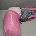 Clostnature Sleeping Bag for Adults and Kids - Lightweight Camping Sleeping Bag for Girls, Boys, Youths, Ultralight Backpacking Sleeping Bag for Cold Weather - Compression Sack Included (Left Zipper) (3 Lbs, Pink)