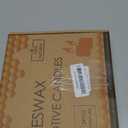 24 Pack Votive Candles 100% Beeswax Votive Candles Bulk 13-14 Hours Burn Time Smokeless Bees Wax Votive Candle Unscented Bees Wax Candles for Home Decor