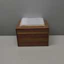 GENUINED Large Black Walnut Wooden Jewelry Box, High End Jewelry Organizer, Vintage Style for Watch Necklace Ring Earring Storage, Anniversary Birthday Gifts for Women (4 Layer)