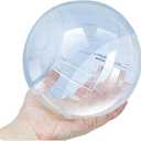 Hamster Exercise Ball Silent Hamster Wheel Small Animals Transparent Ball for Dwar Rat Relieves Boredom and Increases Activity (6 inch, Clear)