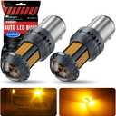 KaiDengZhe 1157 BAY15D LED Bulbs, Upgrade Amber P21/5W LED Built in Resistor CANBUS Error Free Anti Hyper Flash 1157 2357 1157A 2357A LED Bulb with Projector Replacement for Turn Signal Lights
