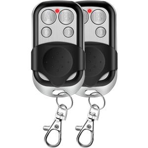 2X 893Max Universal LiftMaster Chamberlain Craftsman Garage Door Opener Remote(2Pak Keychain Remotes)