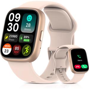 2026 Upgraded Smart Watch Alexa Built-in1.83" HD TouchscreenBT5.3 Call, 100+ Sports Modes & IP68 Waterproof Fitness Tracker 24/7 Heart & Sleep Monitor for Android iOS Men Women