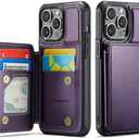 Amazon.com: Vinich for iPhone 14 Pro Max Wallet Case with Card Holder, RFID Blocking Credit Slots Kickstand Shockproof Phone Cover for Women Men, Purple : Cell Phones & Accessories