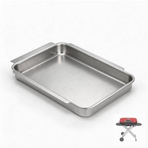 Grease Pan Replacement Parts for Coleman Portable Roadtrip Grill 9949 Series, Drip Tray for Coleman Roadtrip Grill Parts 9924 9949-750 9949-759 9949-451, Replacement for 5010000747
