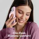 GONEZ Magnetic for iPhone 17 Pro Case, [Compatible with MagSafe] Anti-Scratch Microfiber Lining & Screen Protector, Silicone Camera Control, Shockproof Slim Phone Cover 6.3 inch, Pastel Pink