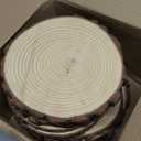 ilauke 8Pcs 8-9inch Wood Slices for Centerpieces, Unfinished Natural Wood Slices Rustic Wood Circles, Wooden Centerpieces for Tables/Wedding/DIY Crafts/Painting/Burning