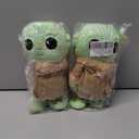 Talking Baby Yoda 7.8 Inch, Walking Baby Yoda and Toy Repeats What You Say Plush Animal Toy Electronic Toy for Boys, Girls, Stuffed Animal, Baby Doll for Kids Gifts (Baby Yoda, Pack of 2)
