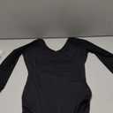 Dance Leotards for Women 3/4 Sleeve Gymnastics Bodysuit, Small