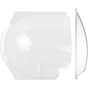 Clear Plexiglass 4812-01 Screen Door Bubble Style Slider & 4810-00 Stopper Complete Replacement Kit, Compatible with Dexter Right Hand Screen Door Bubble Style, Clear, Works with 4814-00 Holder