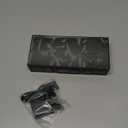 Netzu Alarm Clocks for Bedrooms, Digital Clock with Date Temperature and Weekday, Manual DST, Snooze, 2 Alarms, 4 Volumes for Living Room Home Bedside Desk (Black)