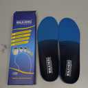 Plantar Fasciitis Insoles for Men Women - Orthotics Inserts, Shoe Insoles Arch Support Flat Feet Inserts Work Boot Insoles for Standing All Day (Mens 8-8 1/2 | Womens 10-10 1/2) (Blue)