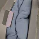 Royale Linens Bamboo Viscose Queen Flat Sheets Only - Cooling Sheets - Organic Viscose Derived from Bamboo - Queen Size Flat Sheet Only - Top Sheet - Breathable & Silky Bedding (Queen, Lake Blue)