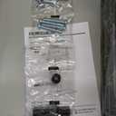 Perlegear Universal Swivel TV Stand Base for 3270 inch TVs, Height Adjustable Table Top TV Stand Mount with Tilt, Tempered Glass Base, Holds up to 88 lbs