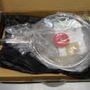 10 Inch Titanium Pans for Cooking, Titanium Frying Pan with Lid
