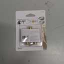 GE Digital 2-Way Coaxial Cable Splitter, 2.5 GHz 5-2500 MHz, RG6 Compatible, Works with HD TV, Satellite, High Speed Internet, Amplifier, Antenna, Gold Plated Connectors, Corrosion Resistant, 33526 (1 Pack)