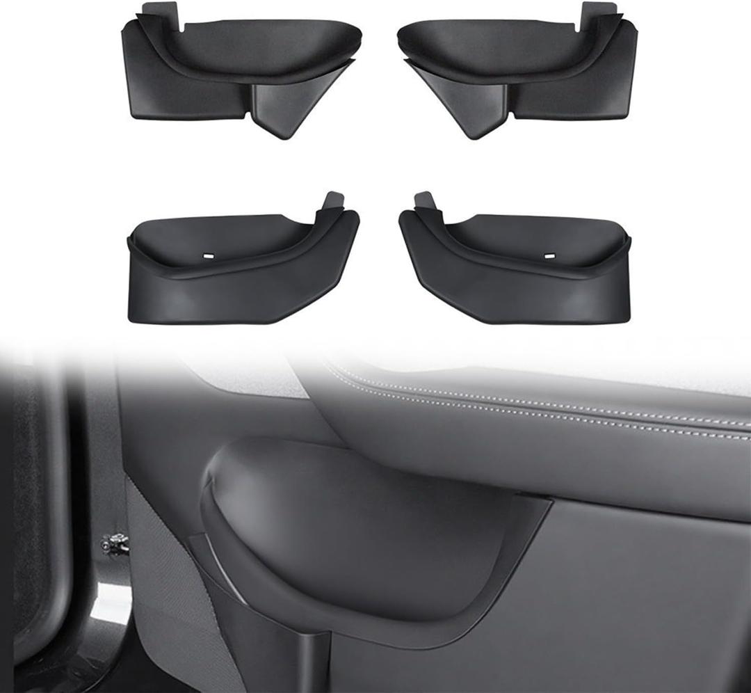 GearUp Door Side Organizer Tray for Tesla Model Y Juniper 2025 2026 Door Side Storage Box Set of 4 Front & Rear