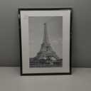 upsimples 17x22 Picture Frame, Display Pictures 12x18 with Mat or 17 x 22 Without, Wall Hanging Poster Frames, Black, 1 Pack