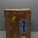 Snughome Entryway Table, Narrow Console Table, Industrial Sofa Table with 5 Tier Storage Shelves, Entrance Table for Hallway, Behind The Couch, Living Room, Foyer (Brown Without Outlet)