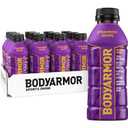 BODYARMOR Sports Drink, Strawberry Grape, Electrolyte Drink Hydration, 16 Fl Oz Bottles (12 Pack), Flavored Coconut Water with B Vitamins & Antioxidants