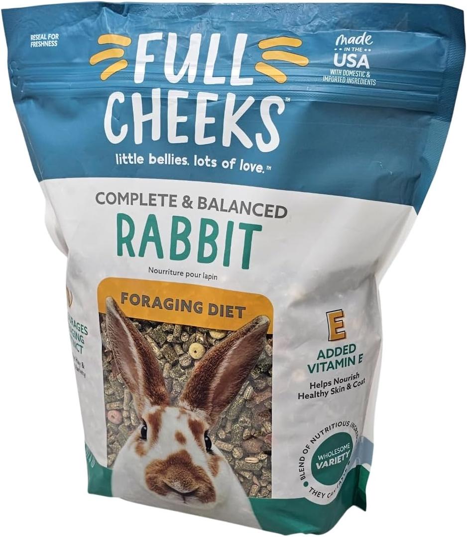 Rabbit Foraging Diet Pellet Food, 4 Pounds, BB Date 05/20/2029