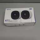 INFIYA 2K No Drill Window Camera-2 Pack 2.4Ghz & 5Ghz WiFi Dome Cameras for Home Security for Indoor & Outdoor Monitoring, Color Night Vision, Human Detection, 24/7 Recording, Ideal for Apartment, K1