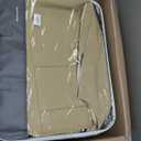 NS YOLO Full Coverage Leather Car Seat Covers for Cars,SUVs and Pick-up Trucks,Car Seat Protector,Automotive Seat Covers,Car Seat Cushion,Beige Seat Cover,Front Seat Cover for 2 Seats