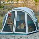 Tents for Camping 6/10 Person Camping Tent with Screen Porch, Weatherproof Large Cabin Tent with Rainfly and Carry Bag, Family Tent for Outdoor Camping and Backyard