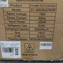 Tent Air Conditioner - Portable Air Conditioner 3300BTU, Compact Air Cooler AC Unit Fast Cooling, 24 Hours Timer, Safety Lock, 3 Modes for Tent, Camping, RV, Truck, Outdoor, Indoor (White)