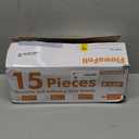 FlowaFoli Stair Treads for Wooden Steps Indoor, 8" X 30" (15 in Pack) Stair Treads Non Slip, Machine Washable for Kids Elders and Pets, Beige