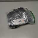 ZESICA Women's 2026 Summer Strapless Bodycon Tube Dress Sexy Off Shoulder Mesh Irregular Ruffle Backless Party Midi Dresses (Black, XL)