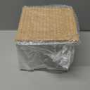 VITVITI Drawer Disposable Face Towel Holder Box, Acrylic Facial Towel Container for XL Clean Skin Club, Large Disposable Face Towels Storage with Bamboo Lid, for Bathroom, Vanity Makeup, Clear