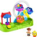 Fisher-Price Little People Disney Pixar Toy Story Ferris Wheel | Playset with Woody & Ducky Figures, Pretend Play for Toddlers & Kids Ages 18+ Months