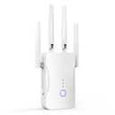 2026 WiFi Extender Signal Booster - 2.4GHz 300Mbps WiFi Booster for Home, Covers Up to 9999 Sq. Ft, Easy Setup, Ethernet Port & Access Point, Stable Internet Performance with 60+ Devices （White）