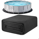 POOLHACKER 28 Ft Pool Liner Pad, Round Pool Liners for Above Ground Swimming Pools, Durable Geotextile Material, Easy to Install, Extends Life to The Line, Under Pool Padding