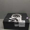 3.4Gal Dog Water Fountain for Large Dogs, 13L Stainless Steel Large Pet Fountain with Deeper & Wider Drinking Area, Automatic Dog Water Bowl Dispenser with Water Window & LED, Super Quiet (Silver)