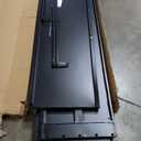 INTERGREAT Black Metal Storage Cabinet, 72" Locking Steel Cabinets with 2 Door and 4 Adjustable Shelves, Tall Metal Cabinet for Home Office, Garage, Warehouse (71" High)